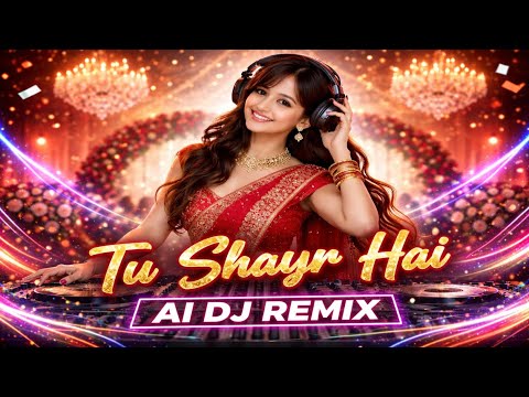 Tu Shayar Hai New DJ Remix Hard Bass 90s Hits AI Visuals 4K Old Is Gold Ashish BSP AI Remix