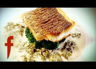  Fillet Of Seabass With Sorrel Sauce Gordon Ramsay S The F Word Season 2