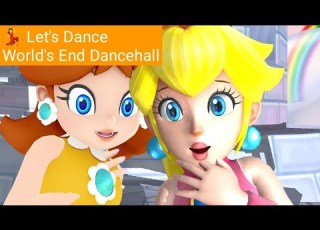 MMD World S End Dancehall F Princess Peach Daisy