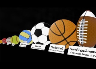Balls Size Comparison