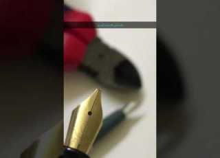 لمن يكتب باليد اليسرى تكون قصة القلم هكذا رائد