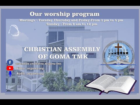 2026 03 26 Thuresday The Completion Of The Work Of Salvation Bro André Kande Assembly Of Goma Tmk