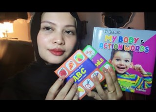 Relaxing ASMR Learning ABCs Page Book Tapping Sounds Malaysia