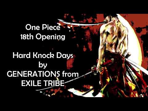 One Piece OP 18 Hard Knock Days Lyrics