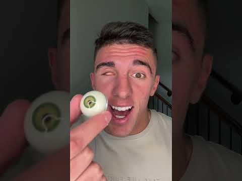 WEARING A EYEBALL FROM AMAZON Shorts