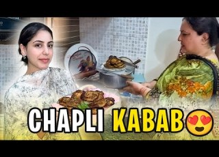 We Made Chapli Kabab With Mama Mariyam Feriha K Sath Cheez Party Ki Nabila Nisar