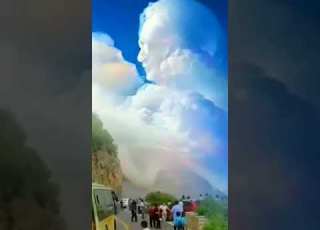 Wonderful Couple Figure In Moving Clouds Love WhatsApp Status Tamil