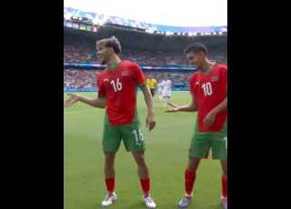 ة الزلزولي و اخوماش من مبارة المنتخب المغربي ضد امريكا