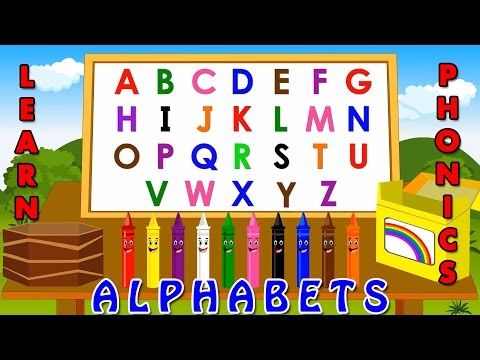 Learning Alphabets For Kids Phonetics For Kids
