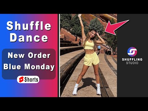 New Order Blue Monday Best Shuffle Dance Music Video 2023 On A Viral TikTok Song