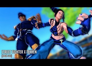  STREET FIGHTER X TEKKEN JURI M BISON VS LILI ASUKA XBOX 360