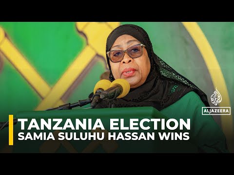 Tanzania S President Samia Suluhu Hassan Declared Winner With Nearly 98 Support
