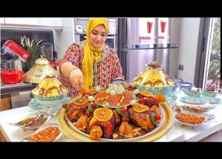  ها علاش كنت غابرة عراضة دجاج معمر محمر بالدغميرة السفة بتفويرة واحدة سر يجي فتي بنين مرافقات تريتور