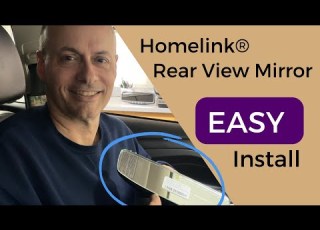 Homelink Rear View Mirror Installation In Your Car EASY Instructions