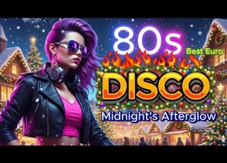  80s Euro Disco New Year Vibes Midnight S Afterglow RetroNeon 80