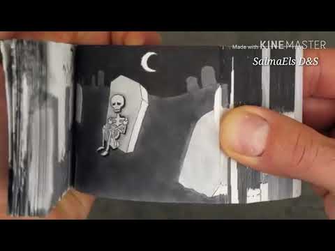 The Ghost Of John FlipBook And Song By AndyMation V شبح جون مترجمه للغه العربيه