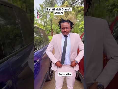 Bahati Visits Diana Marua Former High School Bahatis Khaligraph Khaligraphjones