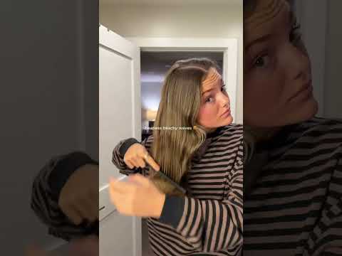 روتين سهل لتصفيف الشعر طوال الليل احصلي على تموجات شعر بدون حرارة بكل سهولة تموجات شعر بد