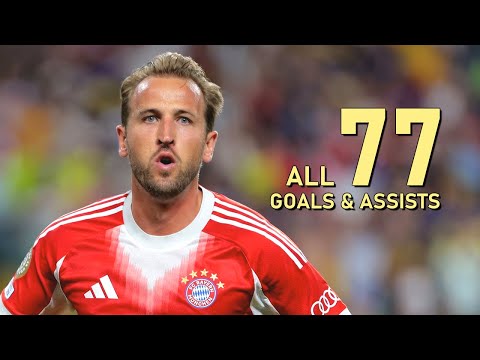 Harry Kane All 77 Goals Assists For Bayern Munich