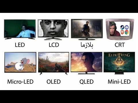 شرح كل أنواع الشاشات بـ 8 دقائق