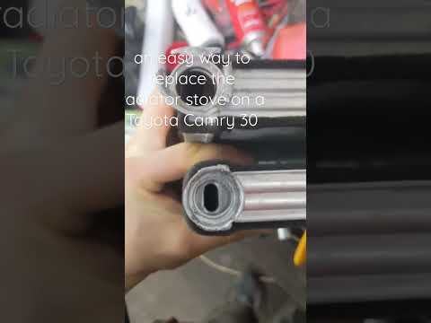 Replacement Of The Interior Heater Radiator In Just 30 Minutes