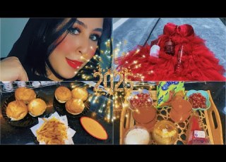 سهرة رأس السنه 2025 سهررتي البسيطة أنا وزوجي Happy New Year