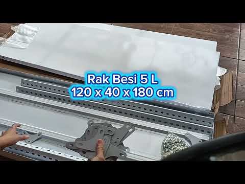 رف حديدي ٥ ١٢٠ ٤٠ ١٨٠ سم رف حديدي كاب كت