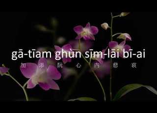 望你早歸 紀露霞 台灣歌萌萌唱 通用拼音
