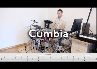 How To Play Cumbia Colombiana Groove On Drums