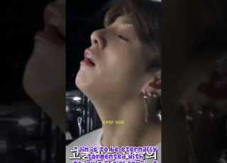The Way BTS Imitated Jin S Epiphany Ending Pose Shorts Bts