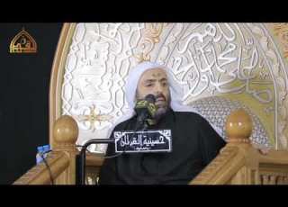  الشيخ حسين الفهيد ذكر الشهادة الثالثة في الصلاة أثناء التشهد