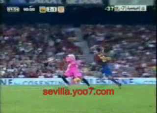  هدف كانوتي على برشلونه موسم 2007 Wmv