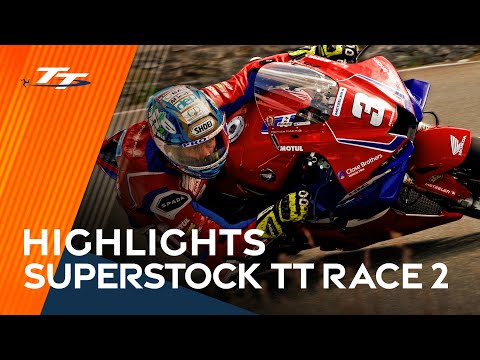 HIGHLIGHTS Opul Superstock TT Race 2 2025 Isle Of Man TT Races