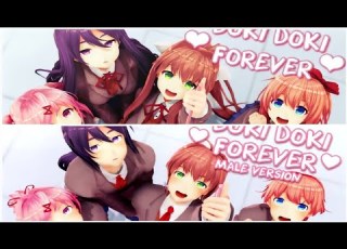  DDLC Doki Doki Forever English Version Male Female L R DorianGamerYT Canciones