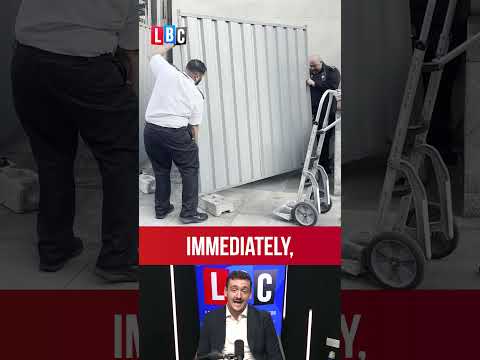 Banksy S Protest Artwork Scrubbed Off Immediately