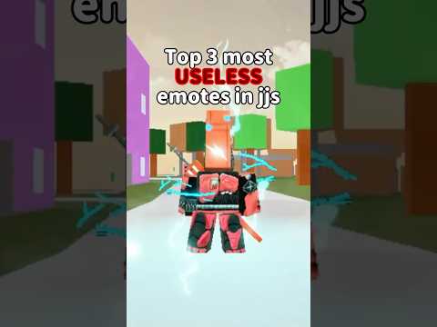 Most USELESS Emotes In Jjs Roblox Jujutsushenanigans Jjs Ranking Emote Shower Please