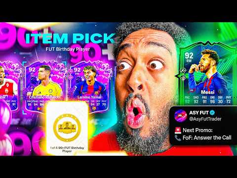 OHA 90 FUT BIRTHDAY PICKSS RANG 1 BIRTHDAY REWARDS WM PROMO Am FREITAG EA FC 26