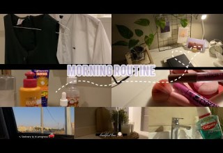 روتيني الصباحي للمدرسة My Morning Routine For School