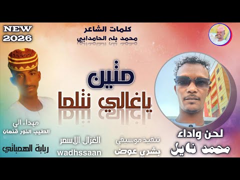 الفنان محمد نايل متين ياغالي نتلما اغاني سودانية 2026 الغزال الاسمر ودحسان اشتراك لايك