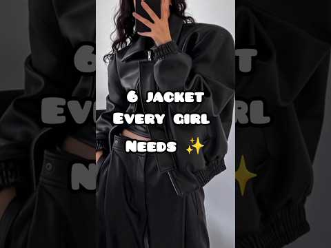 6 Jacket Every Girl Needs Popular Fashion Fyp Aesthetic Jacket Shorts Trending Bts