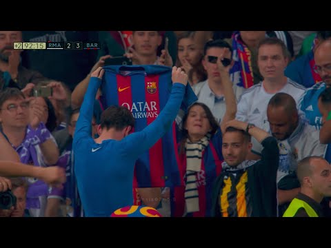 هدف ميسي على ريال مدريد جنون فهد العتيبي 4K