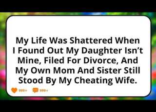  My Life Was Shattered When I Found Out My Daughter Isn T Mine Filed For Divorce And My Own Mom And