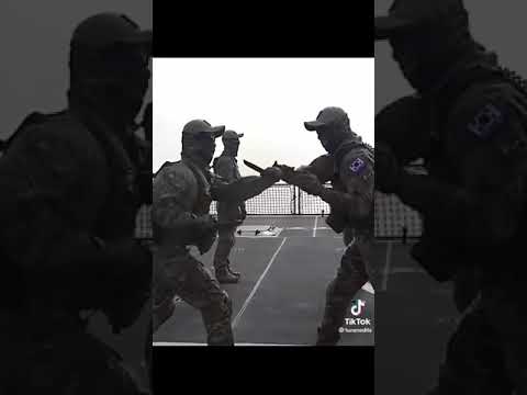 Knife Fight Training In South Korea Knife Fight Training In South Korea