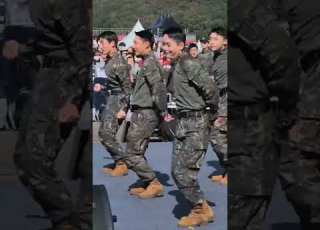 South Korea Military Dance Viralshort 1million