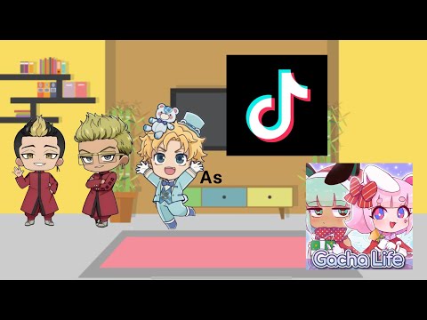 Bonten Izana React To Takemichi Kisaki And Hanma As Random TikTok Videos Gacha TikTok Ships 1