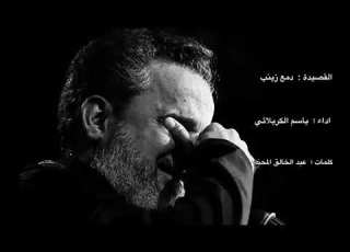 دمع زينب على زنودك باسم الكربلائي