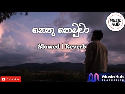 Nethu Themuwa න ත ත ම ව Slowed Reverb Music Hub Production