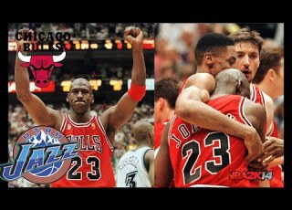  NBA 2k 2014 HALL OF FAME Utah Jazz 98 Vs Chicago Bulls 98 GM1
