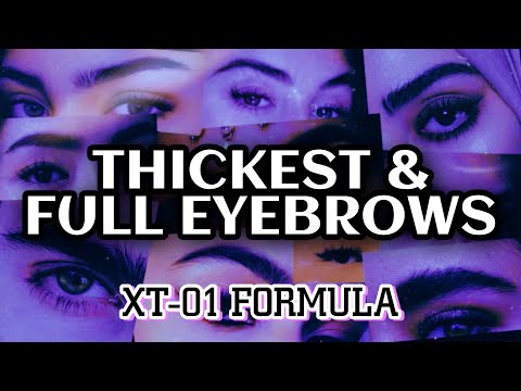 XT 01 Formula Experimental PERFECT EYEBROWS Subliminal