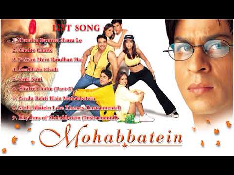 Soundtrack Mohabbatein Mohabbatein Shah Rukh Khan Aishwarya Rai Amitabh Bachchan